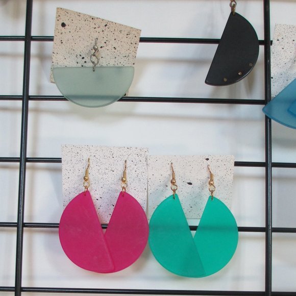 PRE-CUT ACRYLIC SHAPES FOR JEWELRY & CRAFTS - Picture 5 of 5